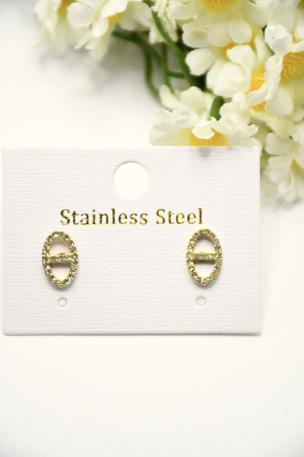 Boucles d'oreilles maillon marin