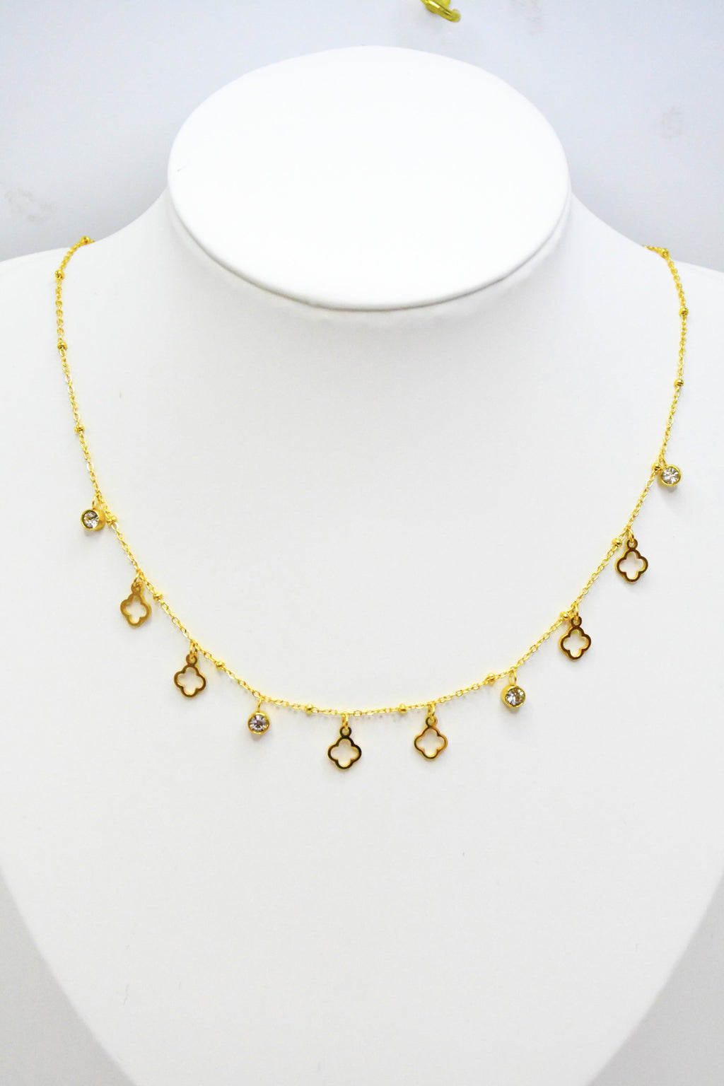 Collier pampilles losanges