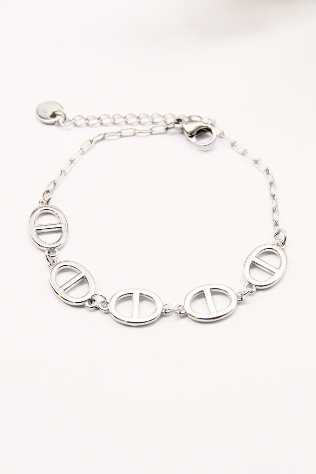 Bracelet maillons marins ovales