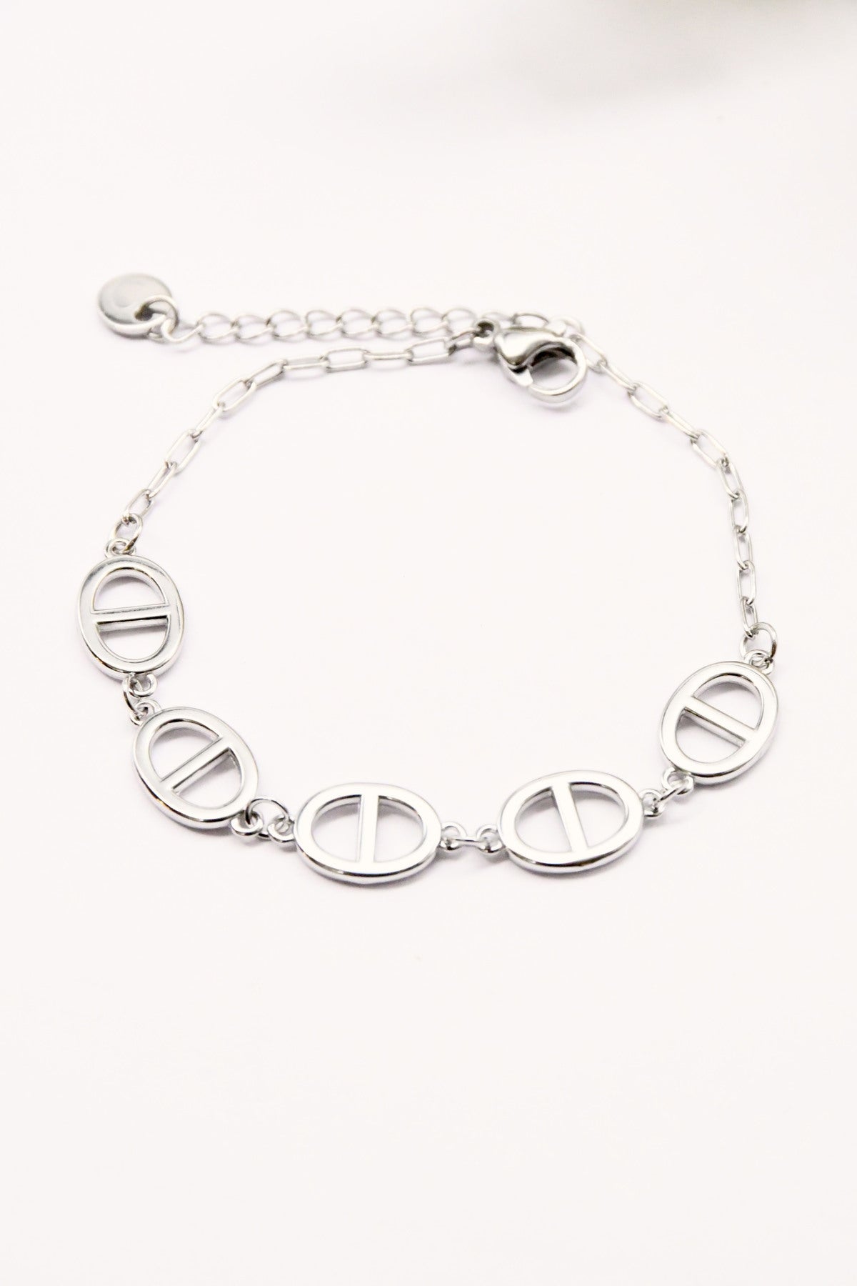 Bracelet maillons marins ovales